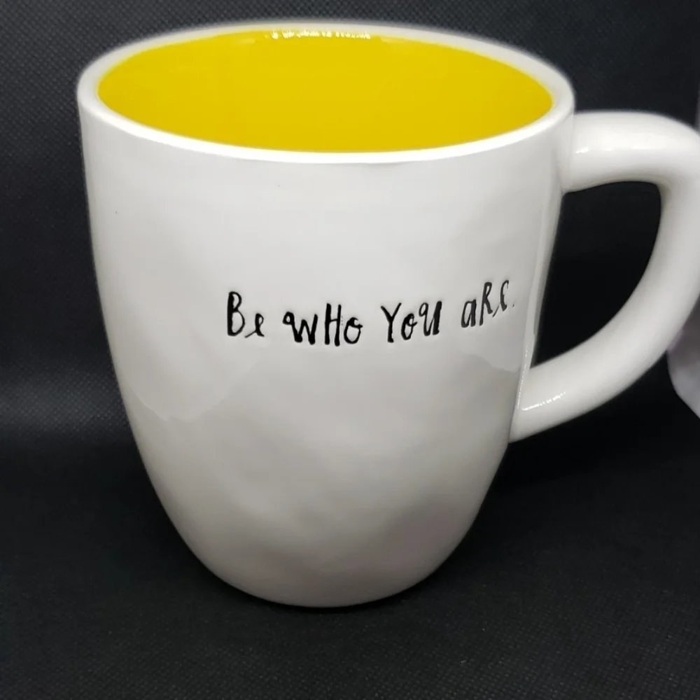 Rae Dunn  BE WHO YOU ARE new mug
